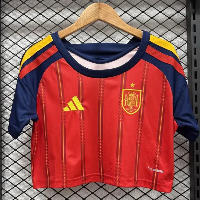 2026-27 Women Spain home red short soccer  Jersey