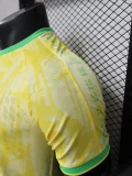 2026-27 Mens Brazil Special Edition yellow Player version soccer jersey