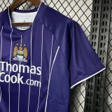 2007-2008  Manchester City Away Retro Soccer Jersey