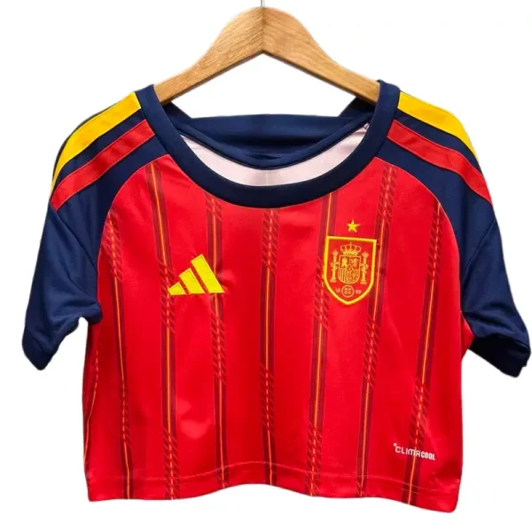 2026-27 Women Spain home red short soccer  Jersey