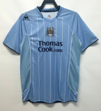 2007-08 Manchester City Home Retro Soccer Jersey