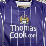 2007-2008  Manchester City Away Retro Soccer Jersey