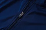2026-27 Real Madrid Royal blue Half Pull Tracksuit  #B26028