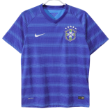 2014 Mens Brazil Retro Away soccer Jersey