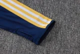 2026-27 Real Madrid Royal blue Half Pull Tracksuit  #B26028