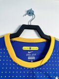 2010 Mens Retro Brazil blue  Away Soccer Jersey