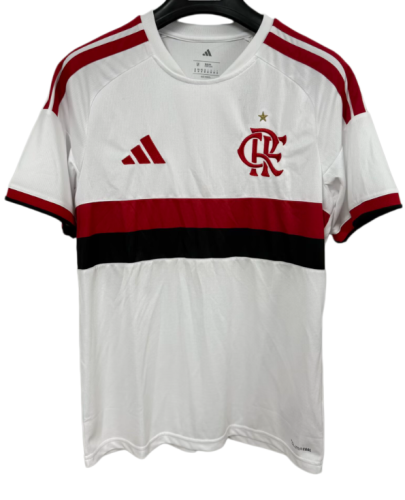2026-27 Mens Flamengo away white soccer Jersey