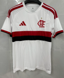2026-27 Mens Flamengo away white soccer Jersey