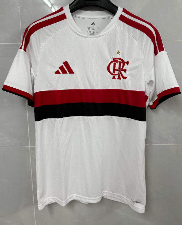 2026-27 Mens Flamengo away white soccer Jersey