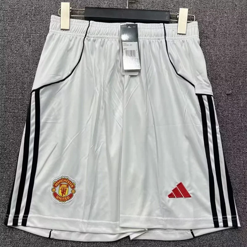 2025-26  Mens Manchester United  home  white  Shorts