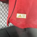 2025-26 Mens Manchester United home red Player version Long sleeve Jersey