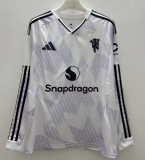 2025-26 Mens Manchester United  away Long Sleeve soccer Jersey