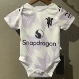 2025-26  Manchester United away Baby Infant Crawl Suit