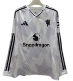 2025-26 Mens Manchester United  away Long Sleeve soccer Jersey