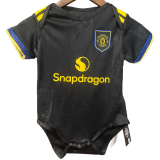 2025-26 Manchester United Third away Baby Infant Crawl Suit