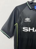 1998-99  Mens Manchester United third away Retro soccer Jersey