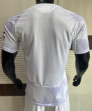 2025-26  Mens Manchester United  white Away Player version Soccer Jersey