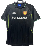 1998-99  Mens Manchester United third away Retro soccer Jersey