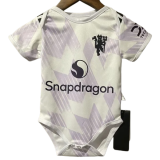 2025-26  Manchester United away Baby Infant Crawl Suit