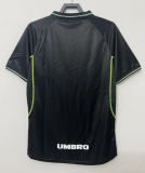 1998-99  Mens Manchester United third away Retro soccer Jersey