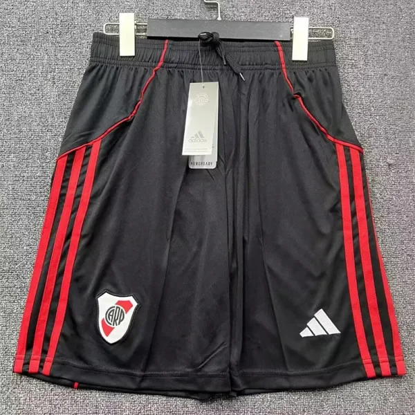 2025-26 Mens River Plate home black Shorts Pants