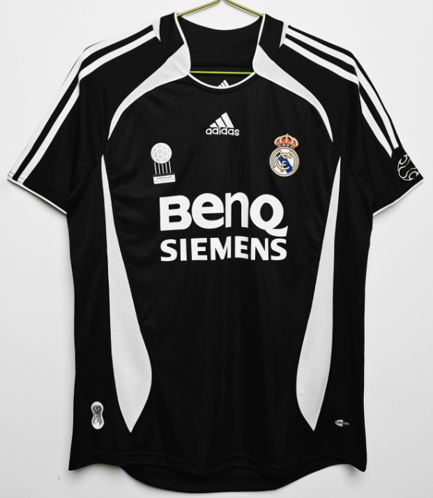 2006-07 Real Madrid third away Retro Soccer Jersey