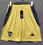 2025-26 Mens Boca Juniors yellow  Third away  Shorts