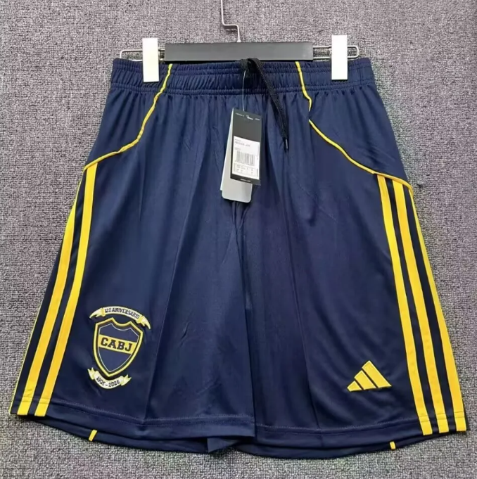 2025-26 Mens Boca Juniors home blue Shorts Pants