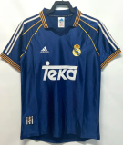 1998-2000 Real Madrid Third  Away Retro Soccer Jersey