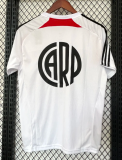 2025-26  Mens River Plate  white Training clothes Soccer Jersey