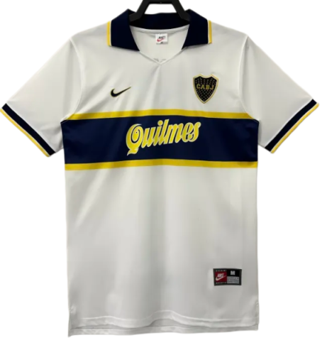1996-1997 Boca Juniors Away Retro Soccer Jersey