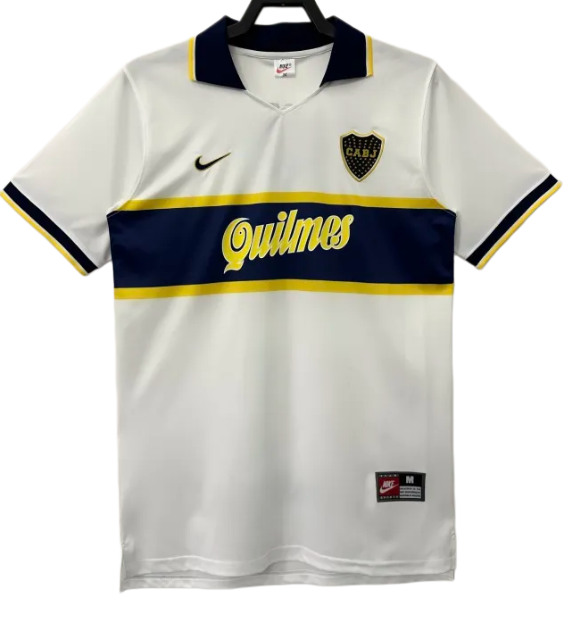1996-1997 Boca Juniors Away Retro Soccer Jersey