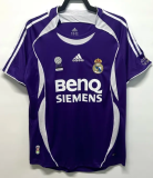2006-07 Real Madrid  Away Retro Soccer Jersey