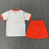 2026-27 Kids Netherlands Away Soccer Jersey