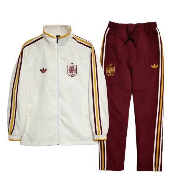 2026-27 Spain white red Jacket windbreaker