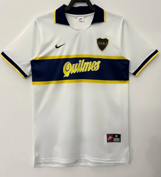 1996-1997 Boca Juniors Away Retro Soccer Jersey