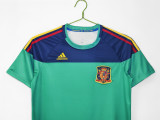 2010 Mens Retro Spain goalkeeper soccer Jersey