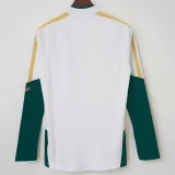 2026-27 Italy White Top Half Pull Tracksuit
