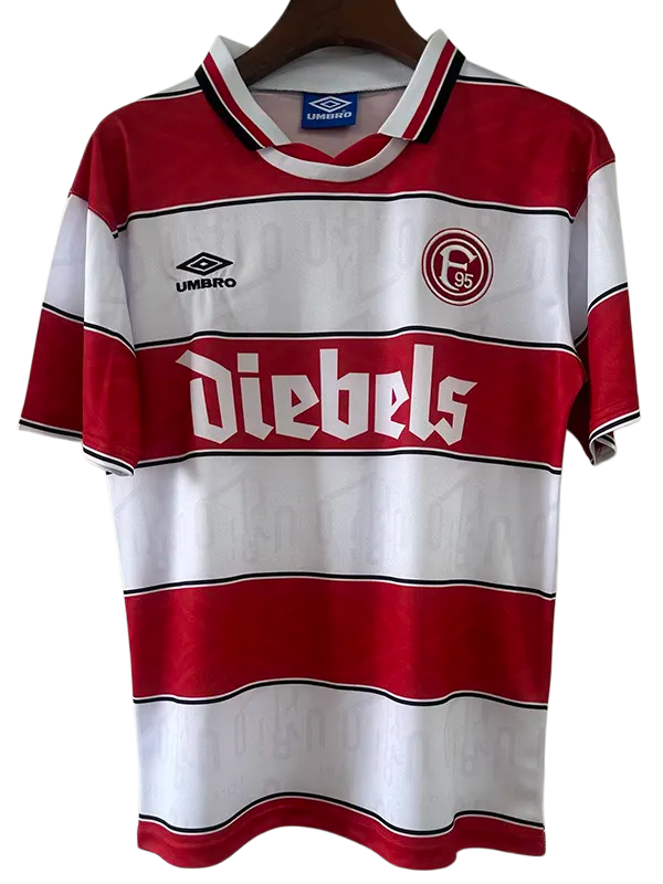 1995-1996 Fortuna Dusseldorf Home Retro Soccer Jersey
