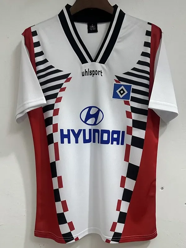 1996-1997 Hamburg SV Home Retro Soccer Jersey