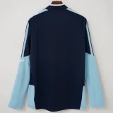 2026-27 Argentina Royal blue Top Half Pull Tracksuit
