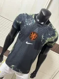 2026-27 Netherlands Black Goalkeeper Player Version Soccer Jersey