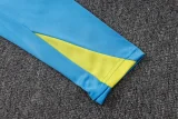 2025-26  Kids Barcelona Light blue Half Pull Tracksuit #E25241