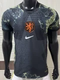 2026-27 Netherlands Black Goalkeeper Player Version Soccer Jersey