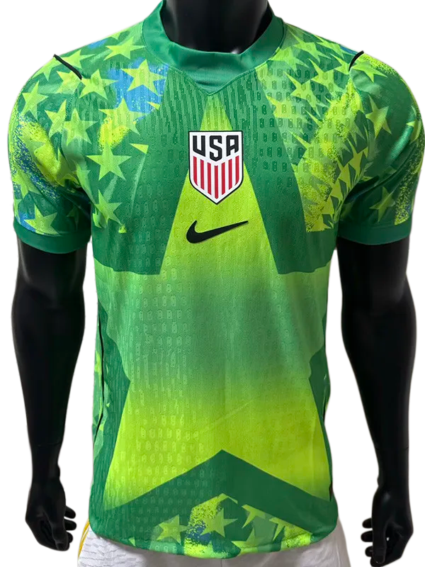 2026-27 USA Green Goalkeeper Player Version Soccer Jersey