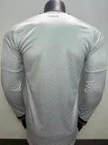 2026-27 Italy Away Long Sleeve Player Version Soccer Jersey