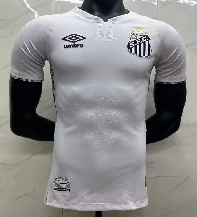 2024-25 Mens Santos FC   Home Player Edition Soccer Jersey
