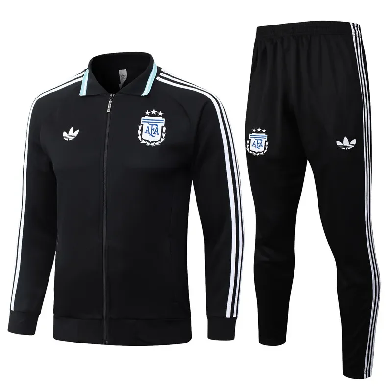 2026-27 Argentina black Jacket Tracksuit A26031#