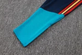 2026-27 Spain Lake blue Kids Jacket Tracksuit #E26013
