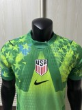 2026-27 USA Green Goalkeeper Player Version Soccer Jersey